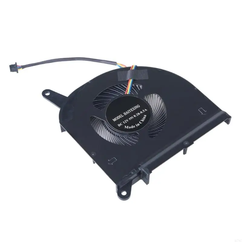 D7YC CPU GPU Fan laptops Ventilador enfriamiento DC12V 4PIN 4 WIRES Ventilador enfriadores para Aero15 15G 15p 17p 17G - imagen 4