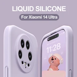 Funda de Silicona Líquida Xiaomi 14 / 14 Ultra – Antigolpes