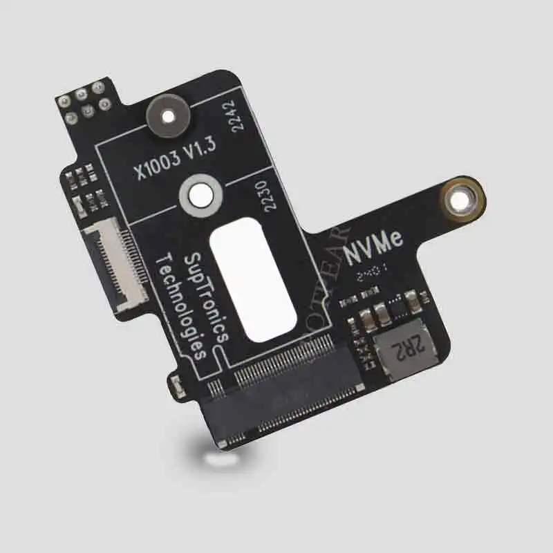 Raspberry Pi 5 PCIe a M.2 NVMe HAT SSD MINI placa adaptadora x1003 Pi5 2242 2230