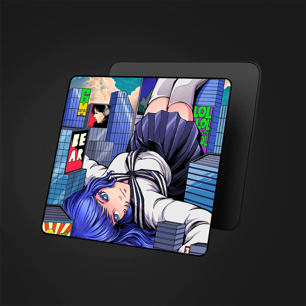 Alfombrilla de ratón impermeable Premium E-Sports, alfombrilla de ratón para juegos, alfombrilla de ratón de Anime, alfombrilla de teclado de ordenador de equilibrio, alfombrilla de escritorio profesional para jugadores - imagen 2