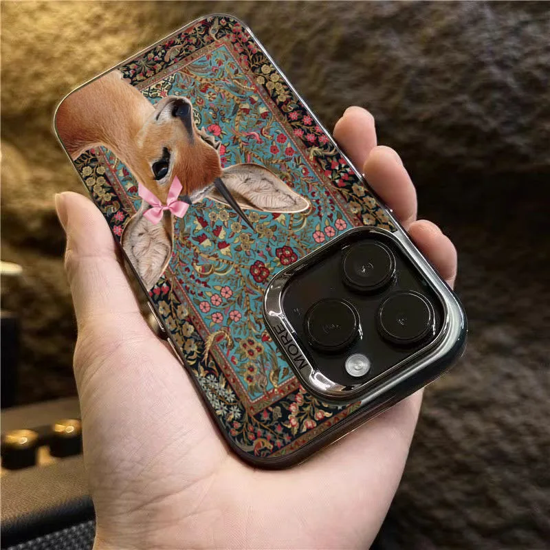 Funda de teléfono con diseño de ciervo Vintage de silicona suave para Samsung Galaxy A56 A35 A55 A54 A33 A53 S25 S24 Ultra S23 S21 FE S22 Plus - imagen 3