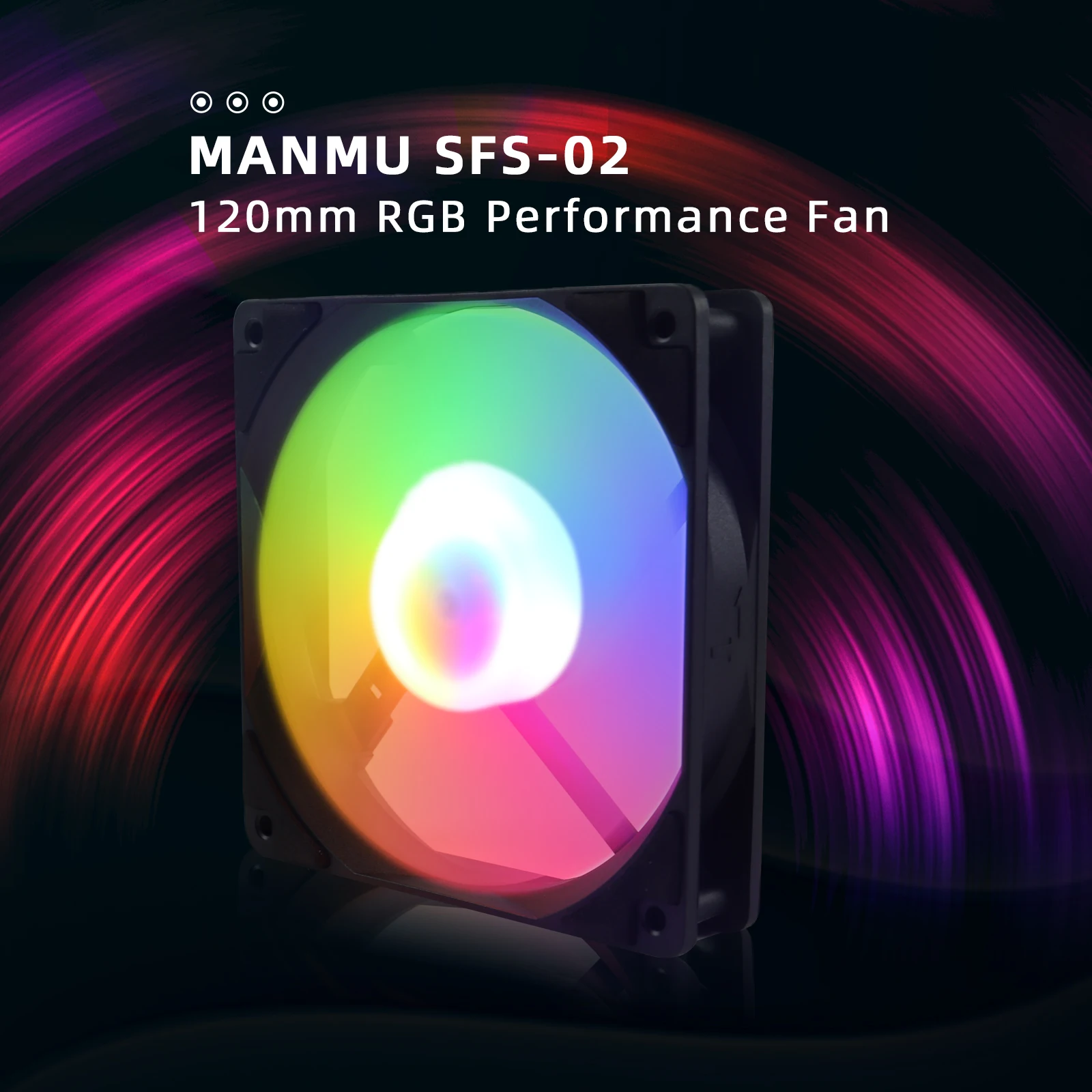 MANMU ordenador pc ventilador 120mm 12V ventiladores refrigeración ordenador ventilador de refrigeración para Cpu para juegos 2pin - imagen 5