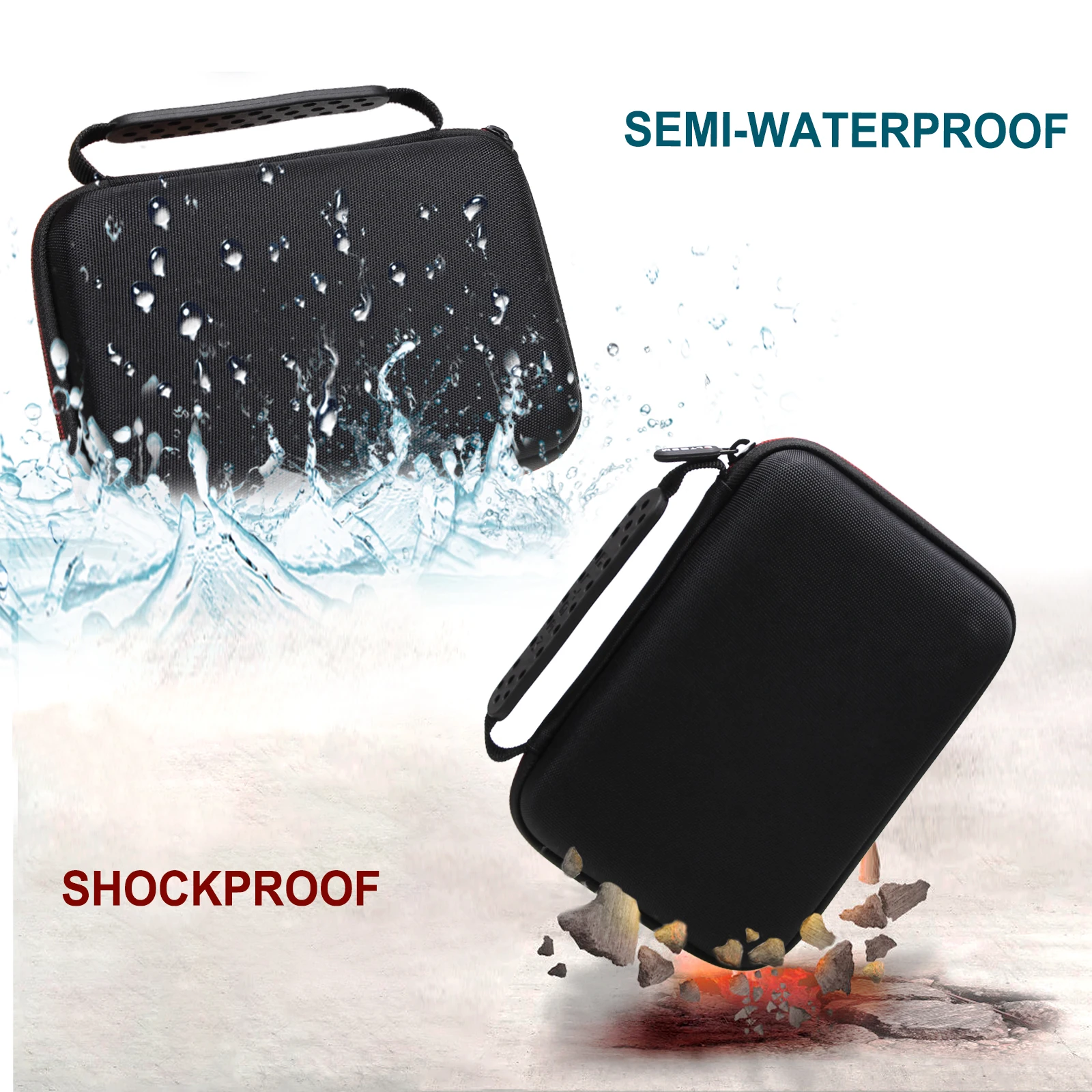 Estuche rígido de EVA para Sony ZV-1F/ZV-1/ZV-1 II Bolsa protectora de almacenamiento para cámara digital (¡solo estuche!) - imagen 3