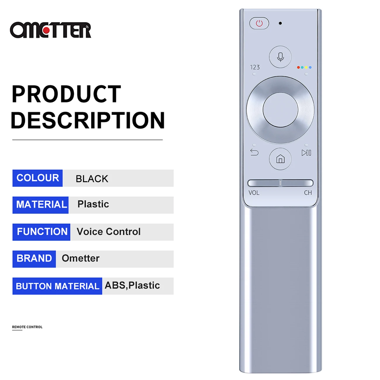 Mando a distancia para televisor Samsung, Control remoto por voz, BN59-01270A, 4K, QLED, UE43NU7445U, Q7, Q8, Q9 - imagen 4