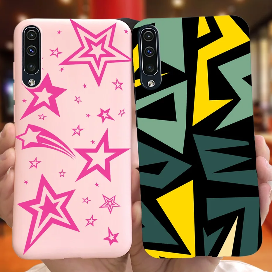 Para Samsung Galaxy A70 funda de teléfono diseño de moda funda trasera de silicona suave TPU para Samsung A70 A 70 SM-A705FN SM-A705F