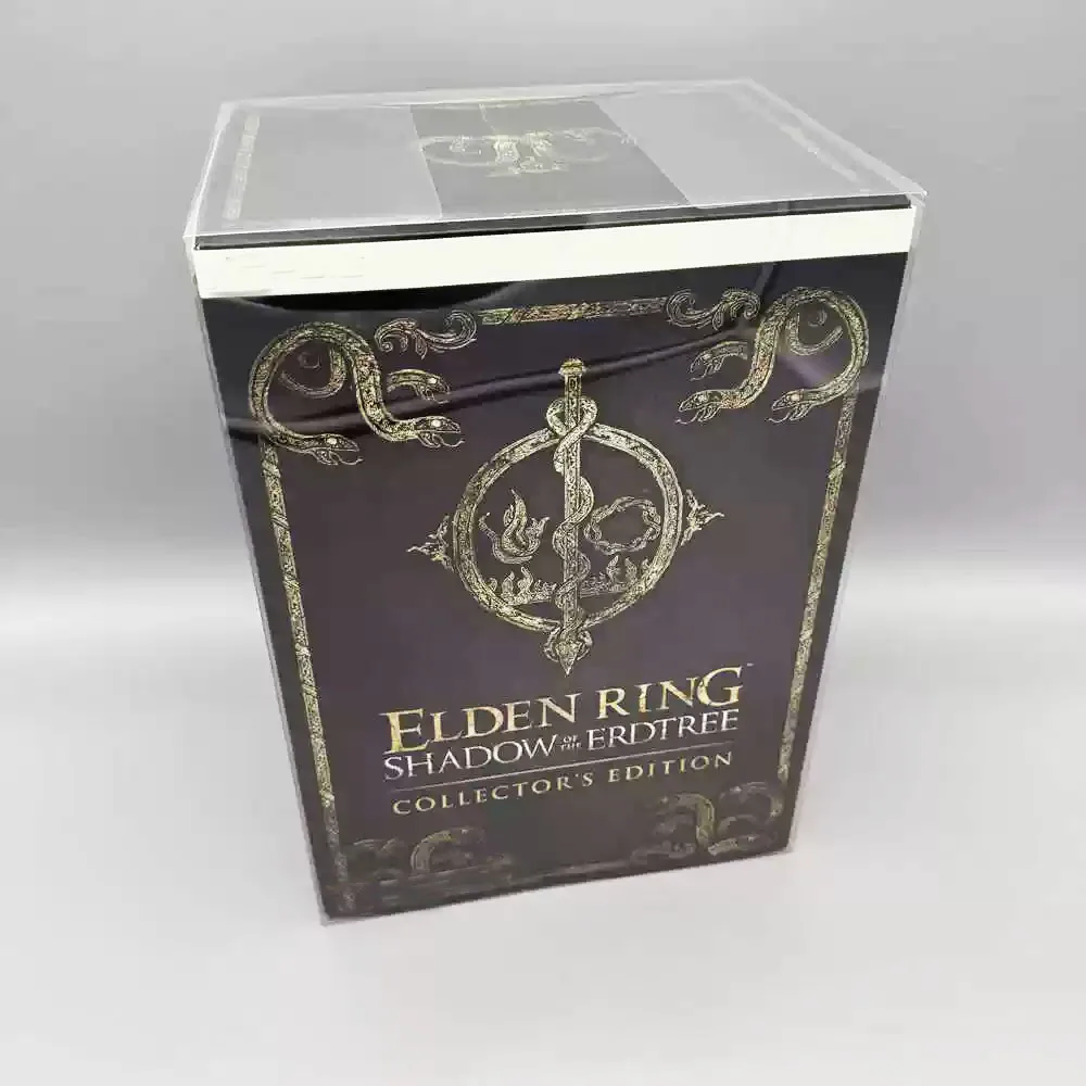 1 Protector de caja para PS5 Elden Ring: Shadow of the Erdtree Only, edición limitada de coleccionista, estuche de exposición transparente, caja de colección - imagen 4