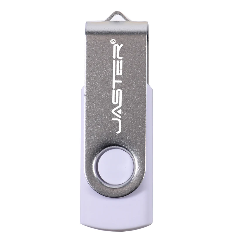Clip Metálico Giratorio USB con Llavero – Personalizable - imagen 2