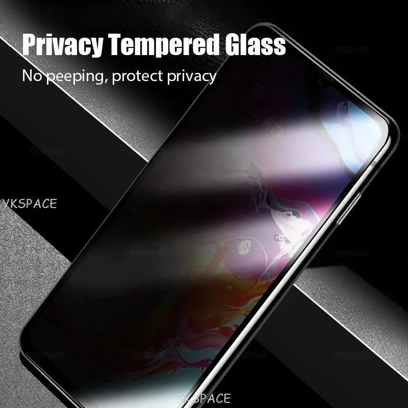 2 uds Protector de pantalla de privacidad para Samsung Galaxy A02 A02S A22 A32 A42 A52 A52S A72 A82 5G película de vidrio templado antiespía - imagen 5