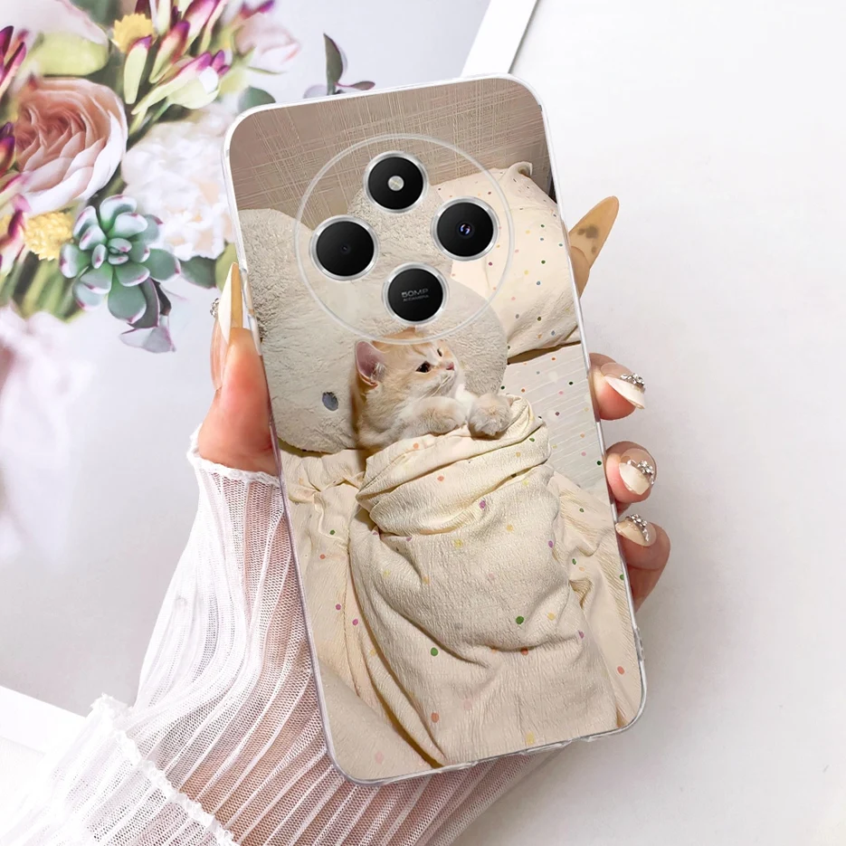 Para Xiaomi Redmi 14C funda fresca de moda pintada funda de teléfono suave y delgada para Xiaomi Poco C75 PocoC75 Redmi14C funda trasera Fundas - imagen 5