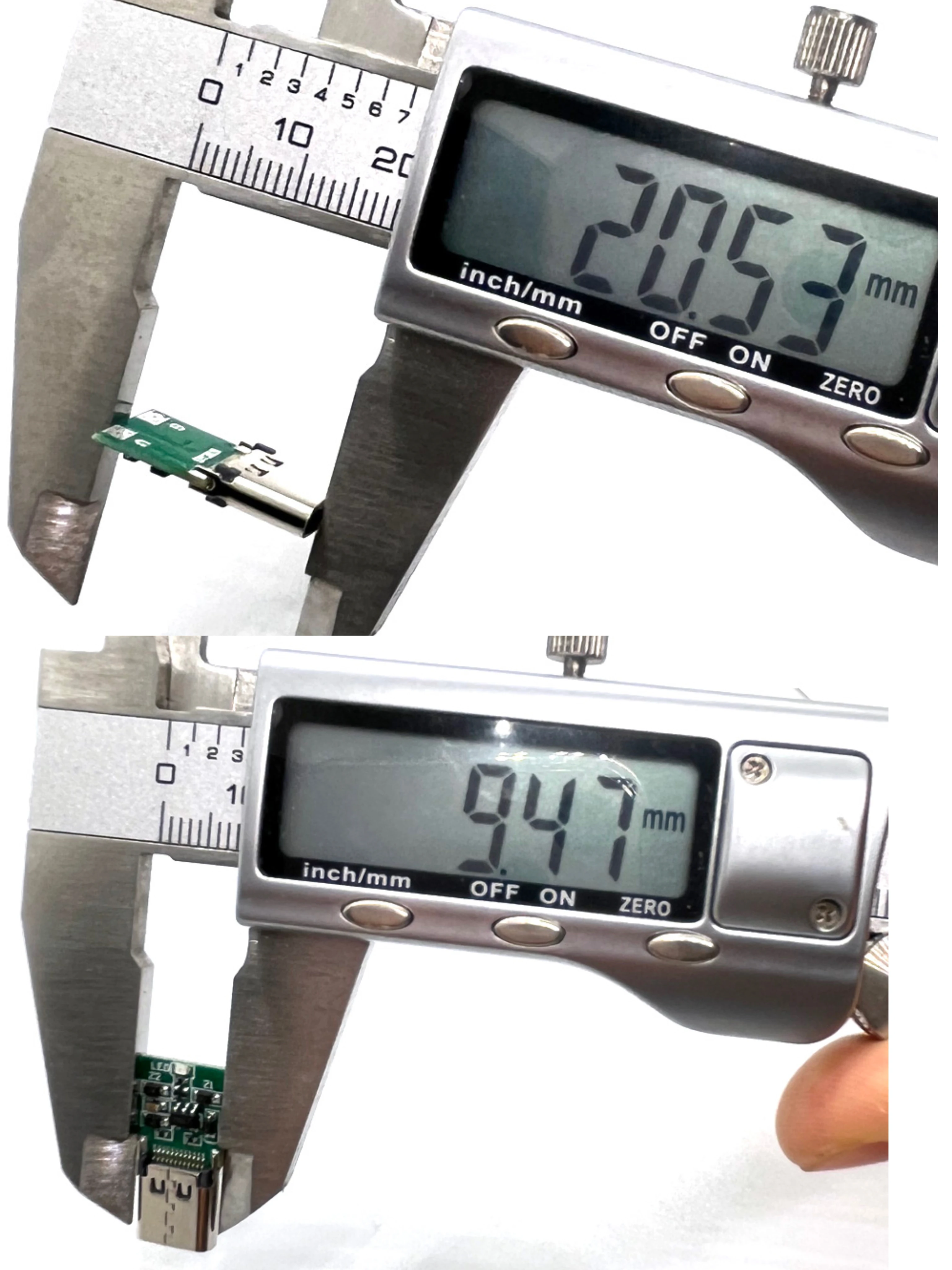Conector de gatillo CC 5V 9V12V 15V 20VTYPE C USB 24 pines Jack hembra adaptador de conector de soldadura con luces LED y Chips - imagen 3