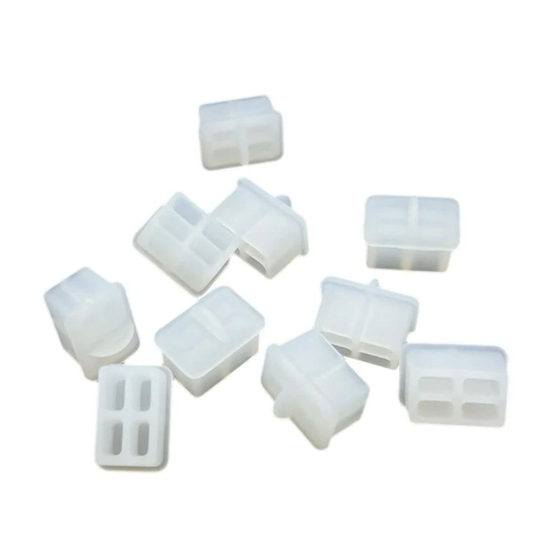 10 Uds. Tapones antipolvo RJ45, puerto concentrador Ethernet, tapa protectora antipolvo de fibra RJ45 SFP para interruptor de enrutador de ordenador, puerto hembra - imagen 4