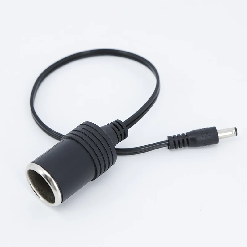 Enchufe de encendedor de cigarrillos de coche a cable de extensión de alimentación macho/hembra DC5521 de 5,5 mm x 2,1 mm - imagen 2