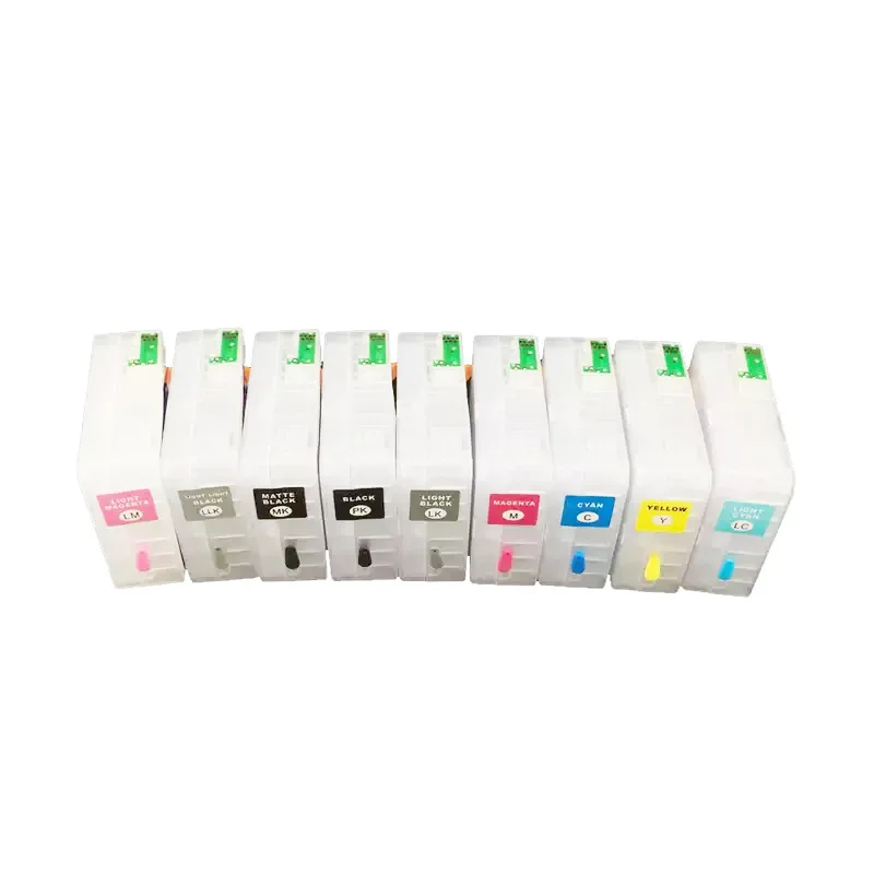 Vilaxh-cartucho de tinta recargable para impresora Epson Stylus Pro 3800, T5801, T5802, T5803, T5804, T5805, T5806, T5807, T5808, T5809, 3880 - imagen 3