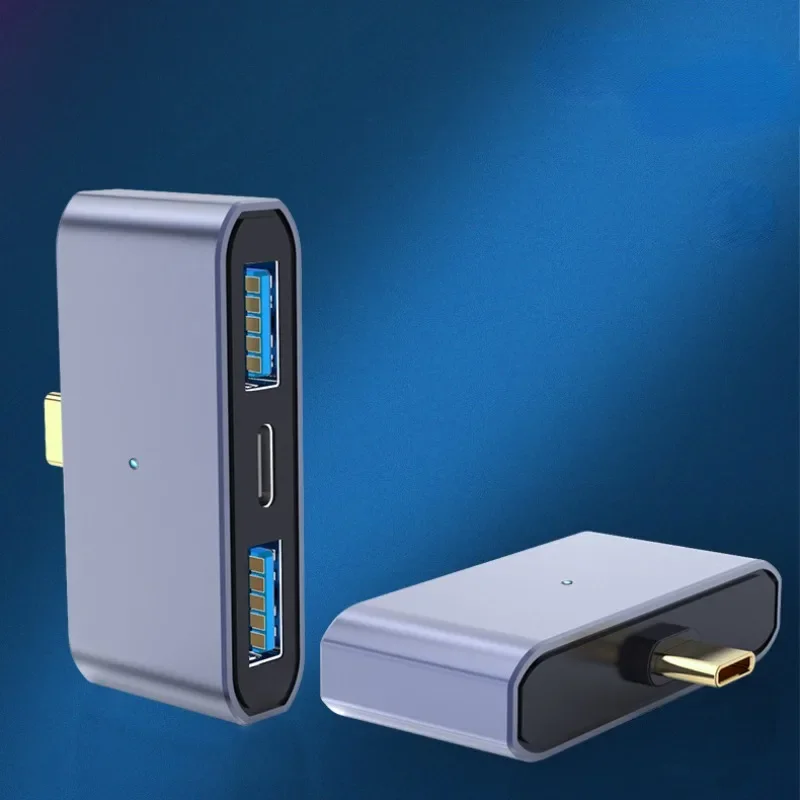 Hub tipo C con carga PD, puertos USB 3.0 y lector de tarjetas - Adaptador OTG de estación de acoplamiento USB C para MacBook/Tablet/PC - imagen 2