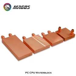Bloque de Agua Cobre CPU GPU - Intel AMD