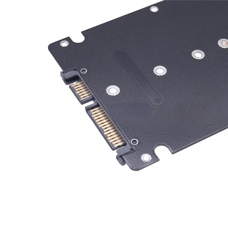 Tarjeta adaptadora serie NGFF a SATA3, M.2, SSD de estado sólido, protocolo Sata, caja de disco duro interna y externa - imagen 2