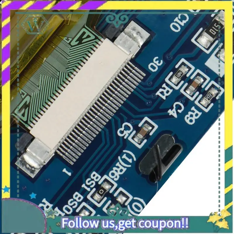 Pantalla OLED A28Q-2X de 3,12 pulgadas, 256x64, 25664 puntos, módulo LCD gráfico, pantalla LCM, controlador SSD1322, compatible con SPI (amarillo) - imagen 3