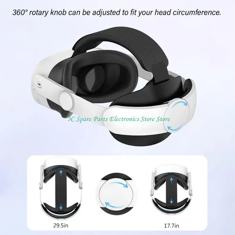 Correas cabeza SZ para correas reemplazo ajustables 3S cabeza banda para mejorar soporte y reducir presión - imagen 2