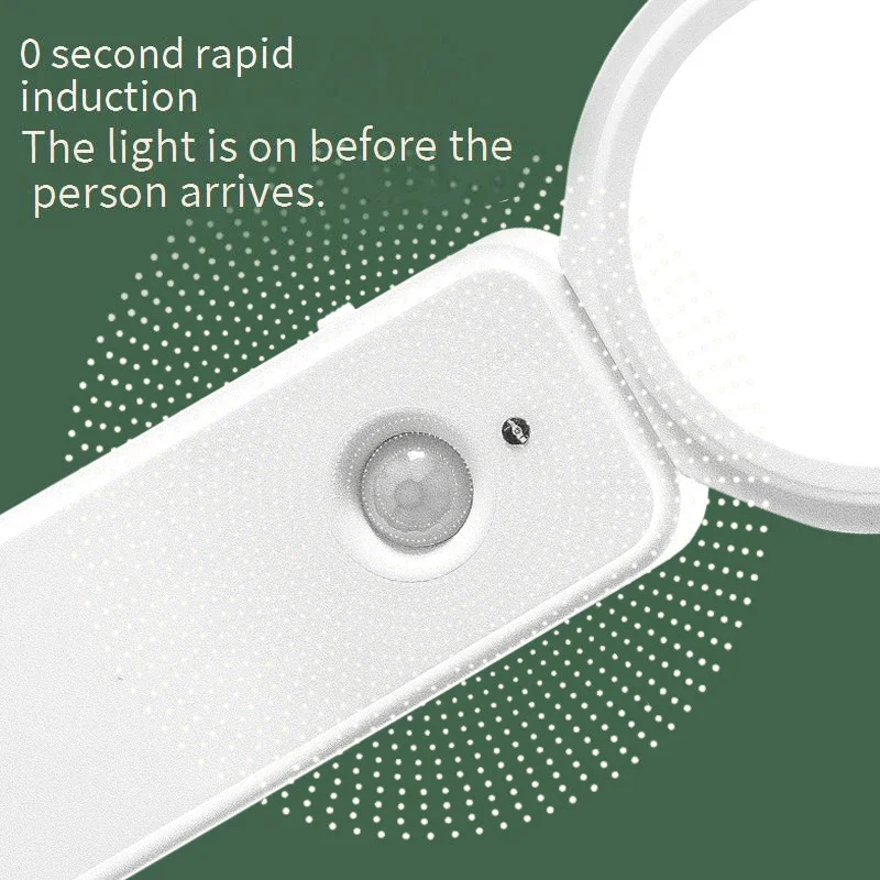 Luz LED nocturna con Sensor de cuerpo humano, luz de lectura recargable por USB, luz nocturna para dormitorio, armario, escalera, lámpara de pasillo con Sensor - imagen 3