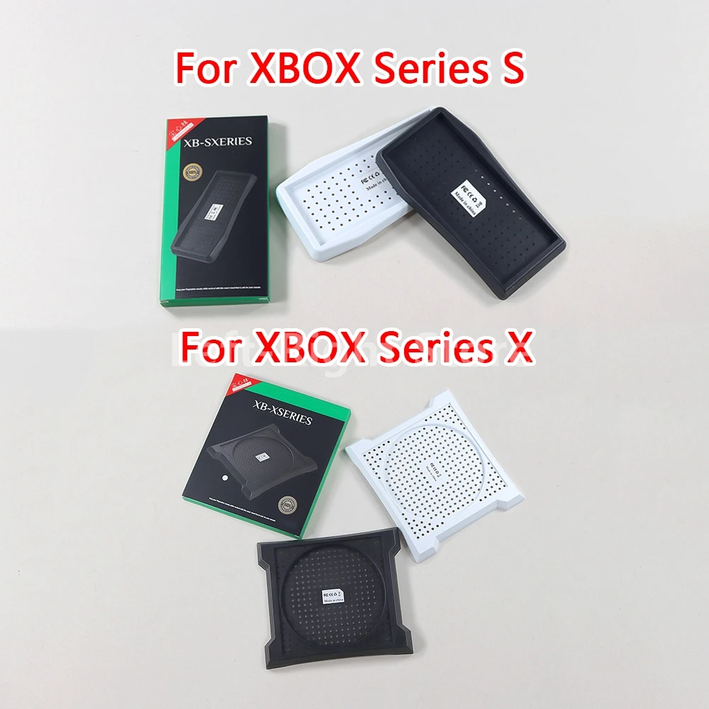 Soporte Vertical para XBOX Series S, Base de disipación de calor Vertical, Base de disipación de calor en blanco y negro para XBOXSeries X, 1 Uds.