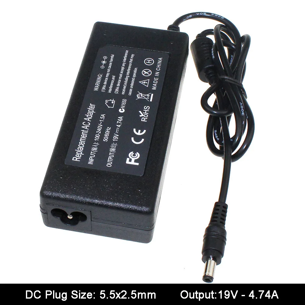 Cargador Universal 19V 4.74A para Toshiba, ASUS, Lenovo y HP - imagen 2