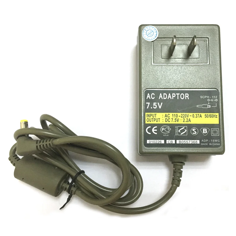 Cargador adaptador de CA con enchufe estadounidense para consola de juegos PS1, fuente de alimentación AC110-220V 50/60Hz - imagen 4