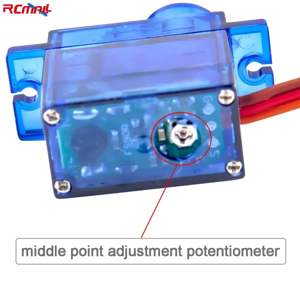 Feetech FS90R Servomotor Micro RC de rotación continua de 360 grados 6V para robot de coche inteligente Arduino Microbit (paquete de 2) - imagen 4