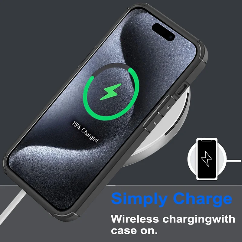 Para Magsafe magnético suave TPU borde + PC transparente a prueba de golpes funda de teléfono para IPhone 15 Pro Max 13 12 11 14 Pro Max cubierta de parachoques - imagen 5