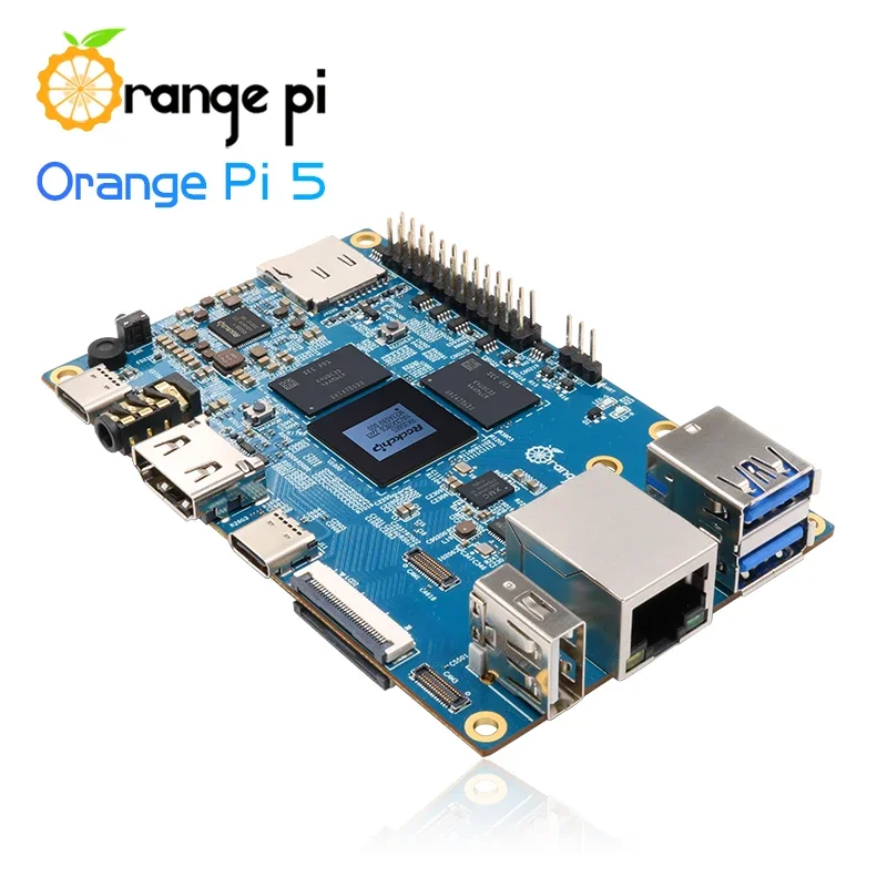 Orange Pi 5 8GB RK3588S con Wifi+BT+Gigabit Ethernet+PCIE SSD Computadora de placa única, compatible con sistema operativo Android 12, Debian 11 - imagen 3