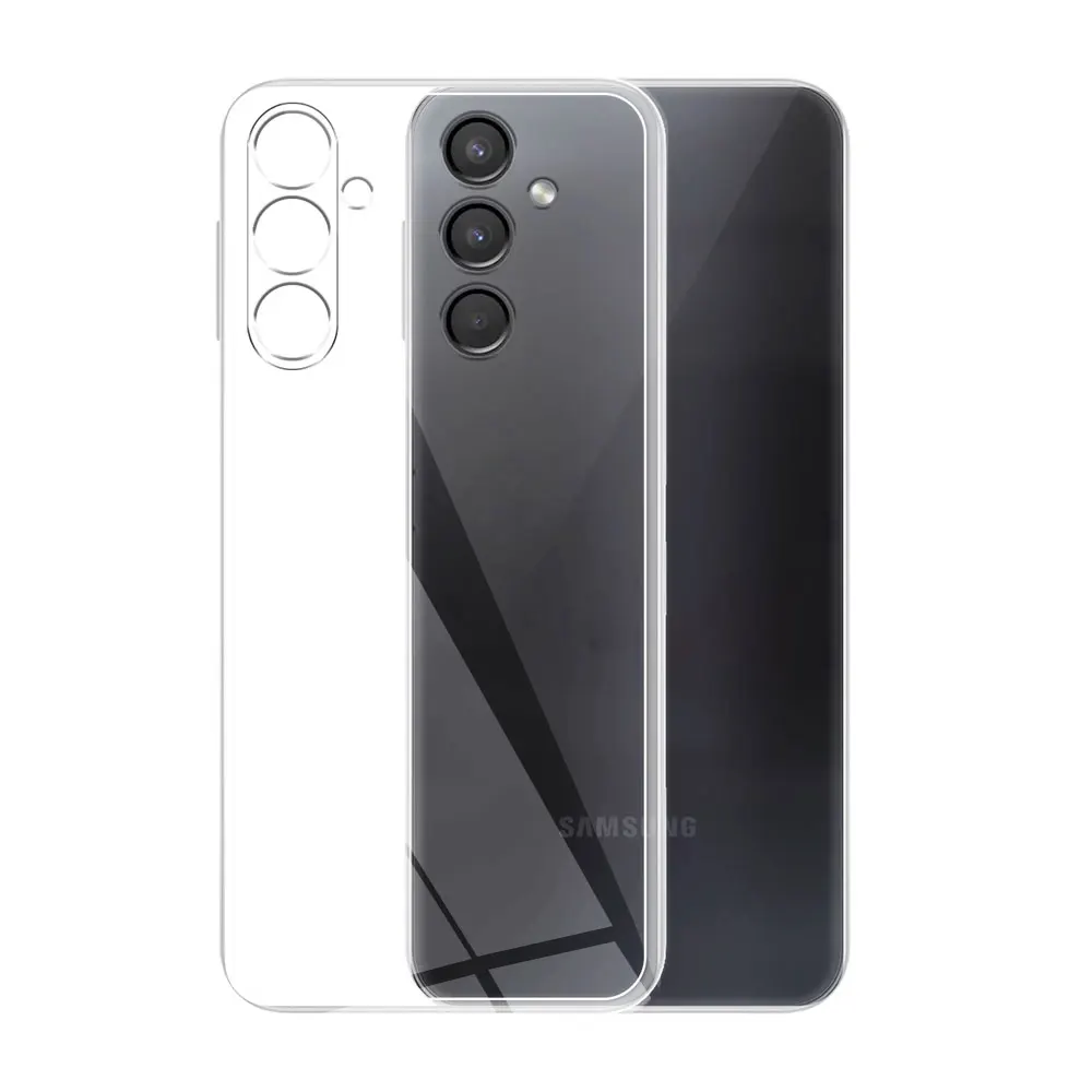 Funda de teléfono delgada transparente para Samsung Galaxy A14 A24 A34 A54 A04s A15 A25 A35 A55 A16 A26 A36 A56 funda transparente de silicona TPU - imagen 4
