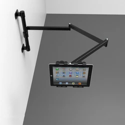 Soporte de Pared para Tablet con Brazo Articulado Largo 360 Grados