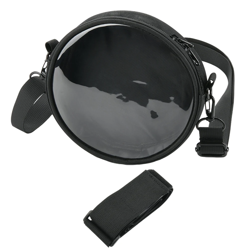 Estuche portátil para reproductor de CD con correa ajustable, bolsa de almacenamiento para reproductor de CD con ventana transparente para coche, hogar y viaje - imagen 2