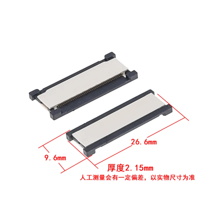 Placa de extensión de Cable plano Flexible FPC FFC, 5 uds., paso de 0,5mm, 24 30 40 50 60 pines 24P 30P 40P 50P 60P, conector para LVDS DIY - imagen 5