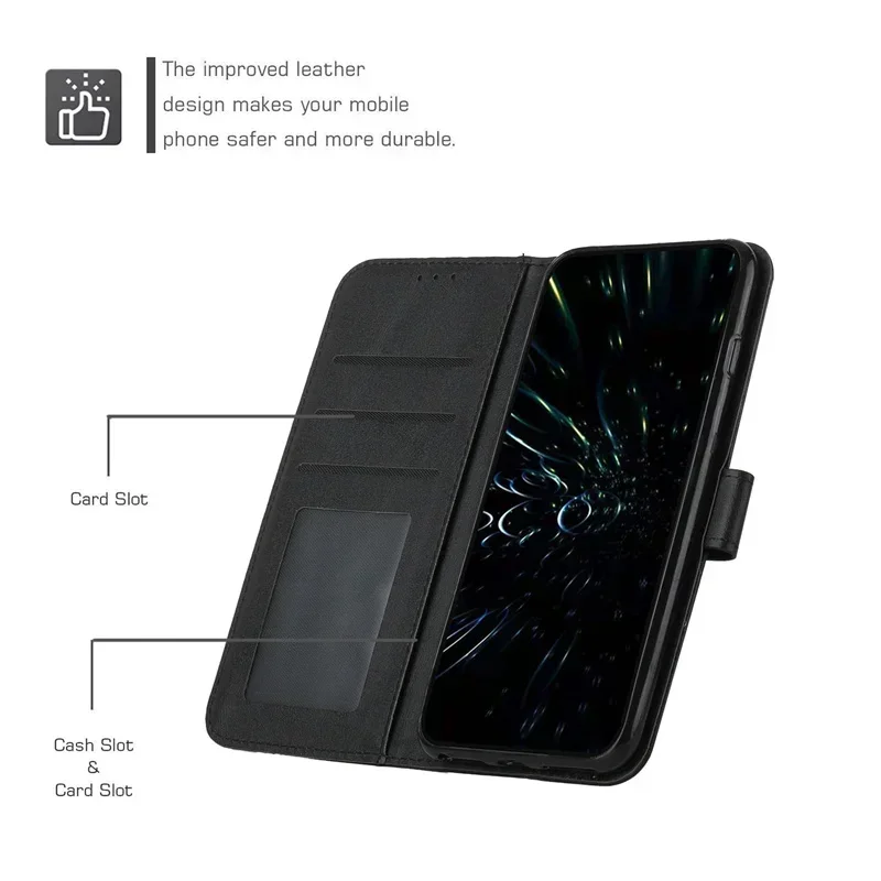 Para Xiaomi 15 Pro funda con tapa tipo billetera cubierta de libro para Coque Xiomi 15 Pro funda de teléfono Xiaomi15 15Pro Fundas protectoras de cuero Fundas - imagen 5