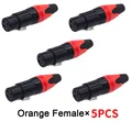 Orange female 5pcs