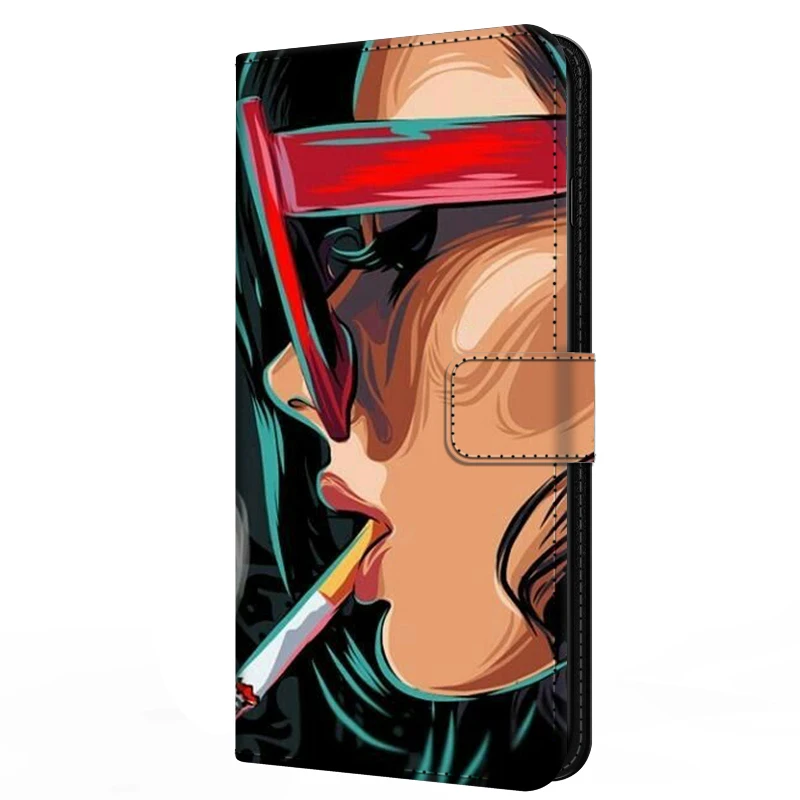 Funda de cuero con tapa para OPPO Find X5 FindX5 Lite, funda Realme GT2 Pro 9 5G de lujo con soporte para tarjetas, funda para teléfono OPPO A36 A76 A96 4G - imagen 5