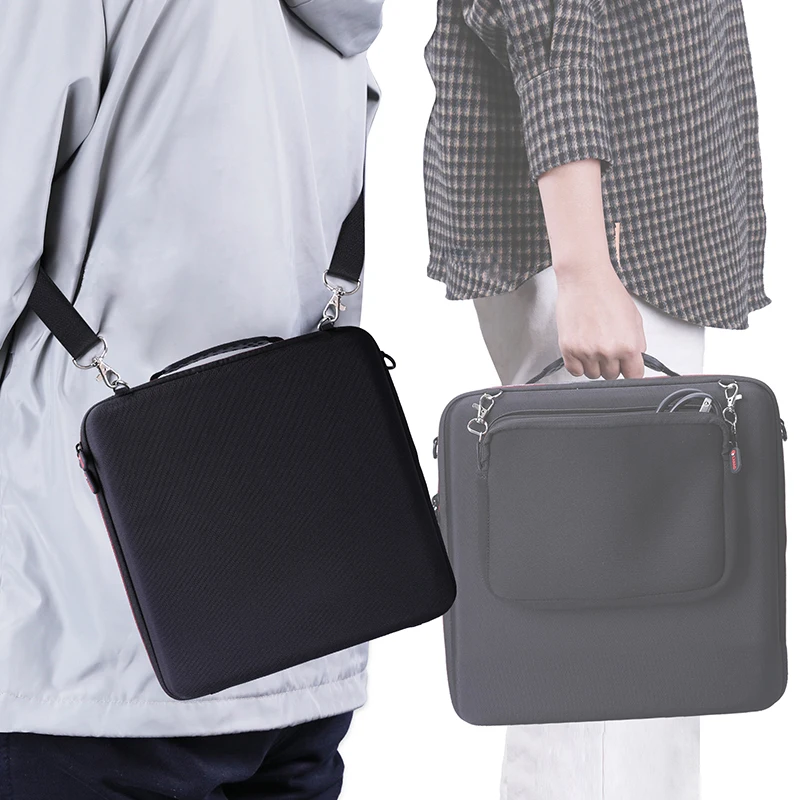 XANAD Estuche rígido de EVA para Akai Professional MPC One Bolsa de almacenamiento de transporte protectora con correa de hombro externa - imagen 4