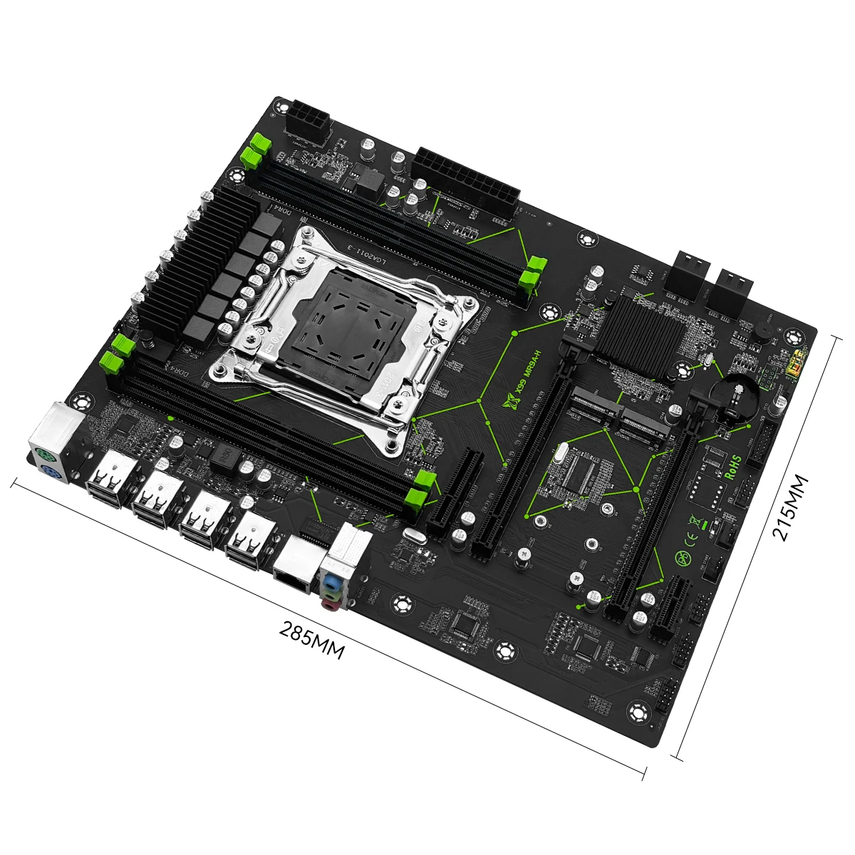 MACHINIST X99 ATX Juego de placa base MR9A-H con LGA2011-3 Xeon E5 2640 V3 CPU DDR4 16GB de memoria RAM NVME M.2 SATA - imagen 4