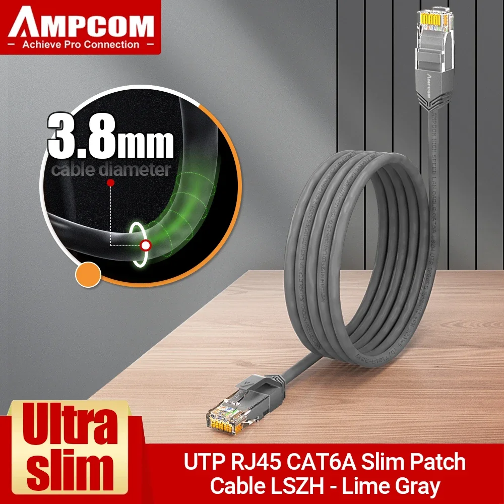 CAT6A UTP Gray