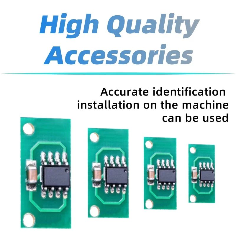 3set 5430 Chip de cartucho de tóner para Konica Minolta magicolor 5430 Chip de impresora Minolta 5430dl Chip de tóner - imagen 4
