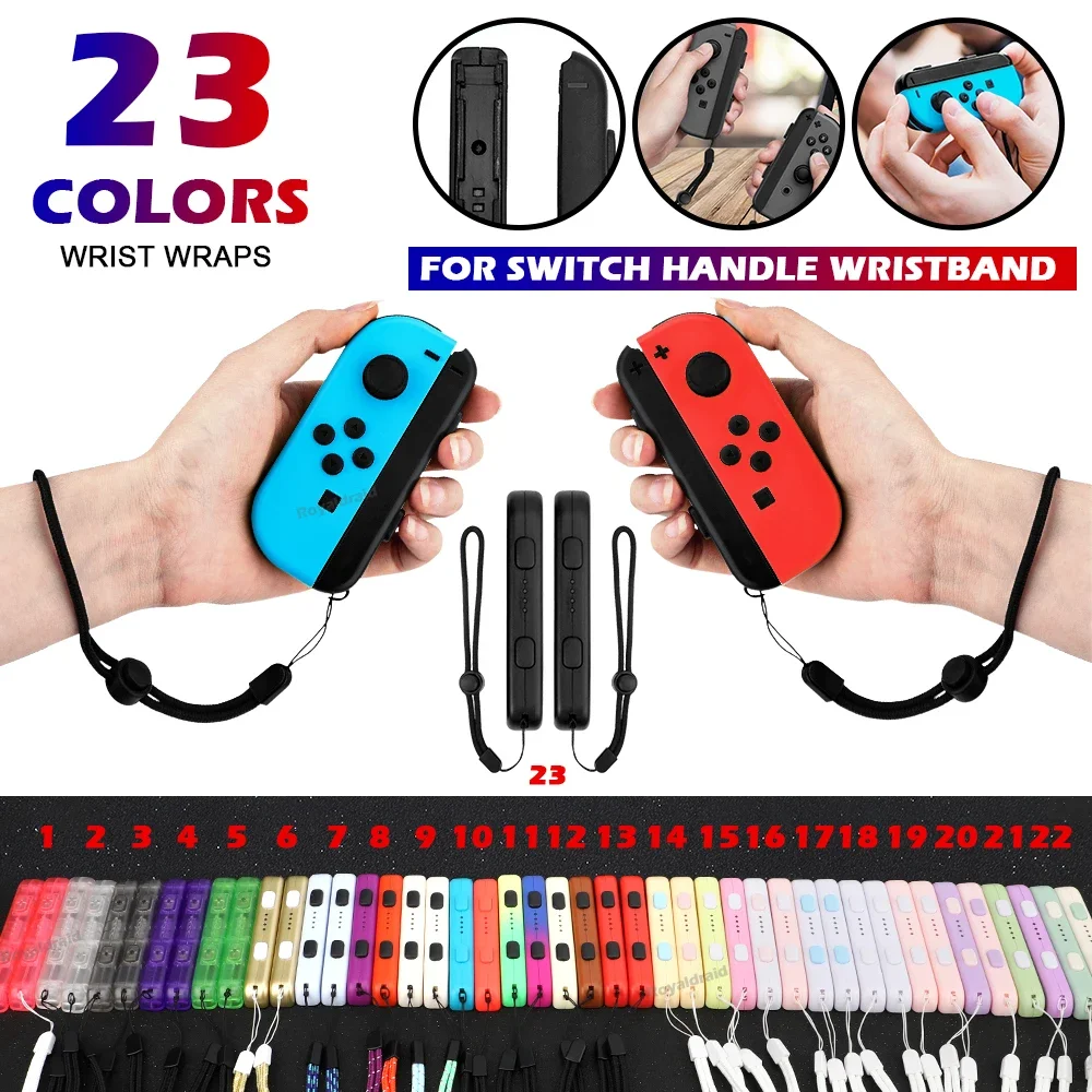 Gran oferta para Nintendo Switch/Switch OLED correa de muñeca cuerda de mano controlador de mando Joycons de mano correa de muñeca juego de baile - imagen 3