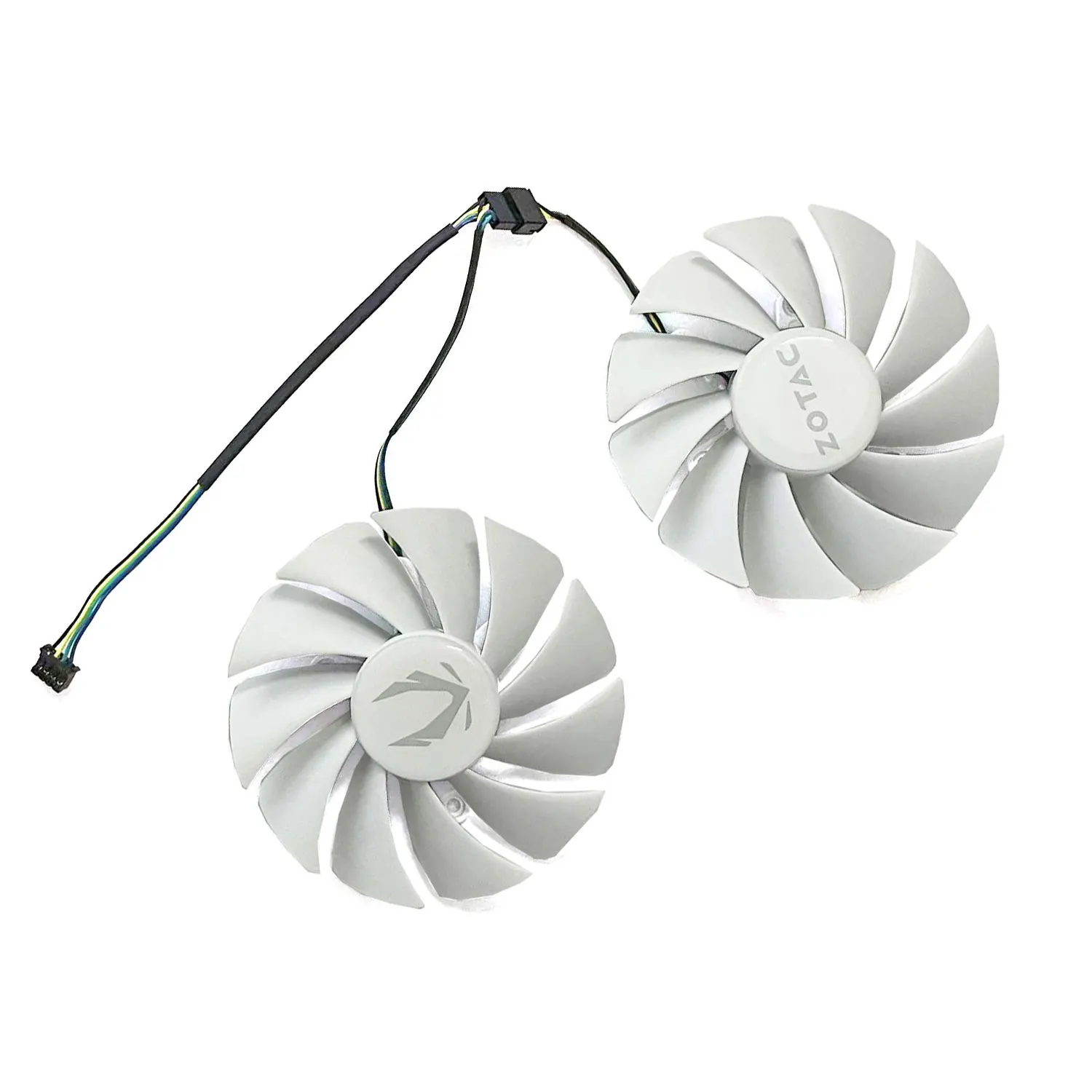 UKGF nuevo GA92S2U 4PIN 87MM adecuado para ZOTAC GeForce RTX3050 3060 3060ti 8GB Twin Edge OC tarjeta gráfica versión blanca - imagen 5