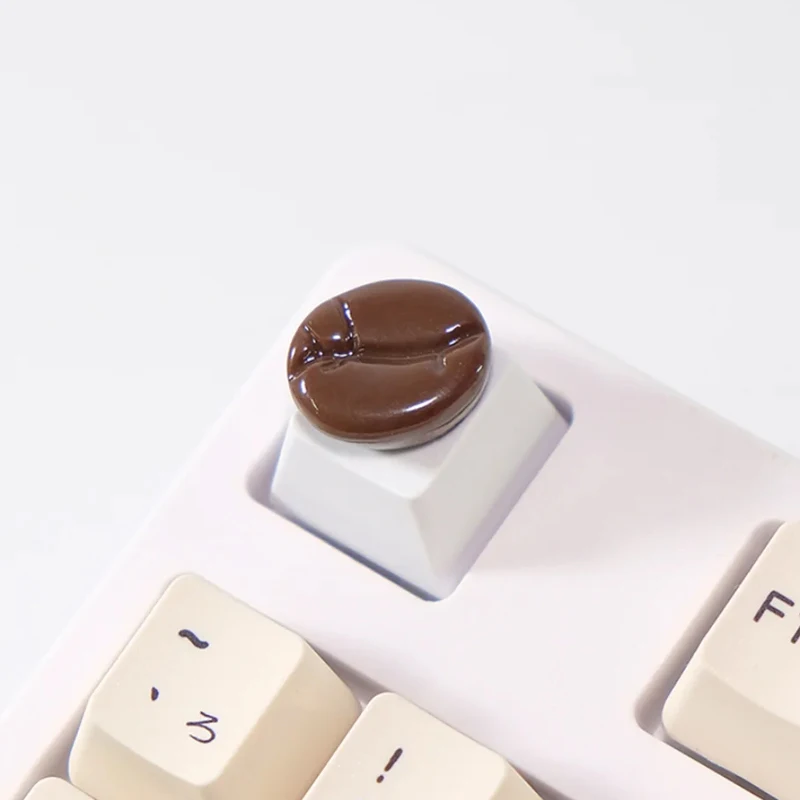 Teclas de café hechas a mano, personalizadas y bonitas, teclado mecánico de eje transversal ESC Cherry MX, teclas creativas - imagen 2