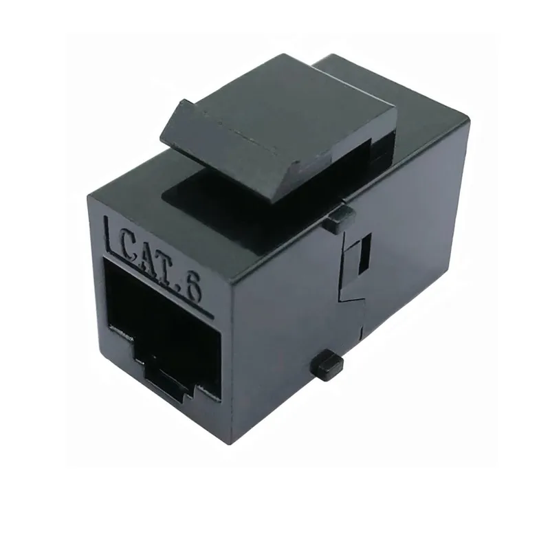 Acoplador Keystone RJ45 UTP CAT5 CAT6 UTP CAT6 Keystone RJ45 hembra a hembra para acoplador hembra en línea