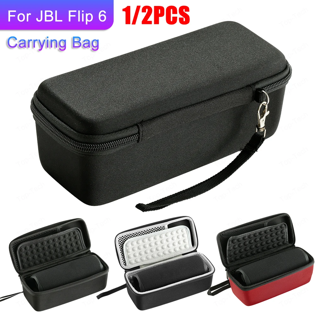 Bolsa de almacenamiento de Estuche de transporte, funda protectora para altavoz JBL Flip 6, bolsa de transporte protectora con asa