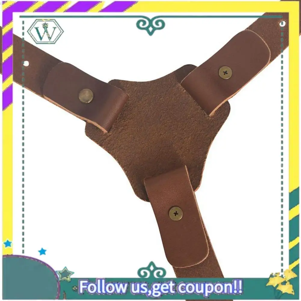 Nueva correa de cuero para cámara, arnés de cuero con doble hombro, equipo de fotografía para cámara DSLR/SLR