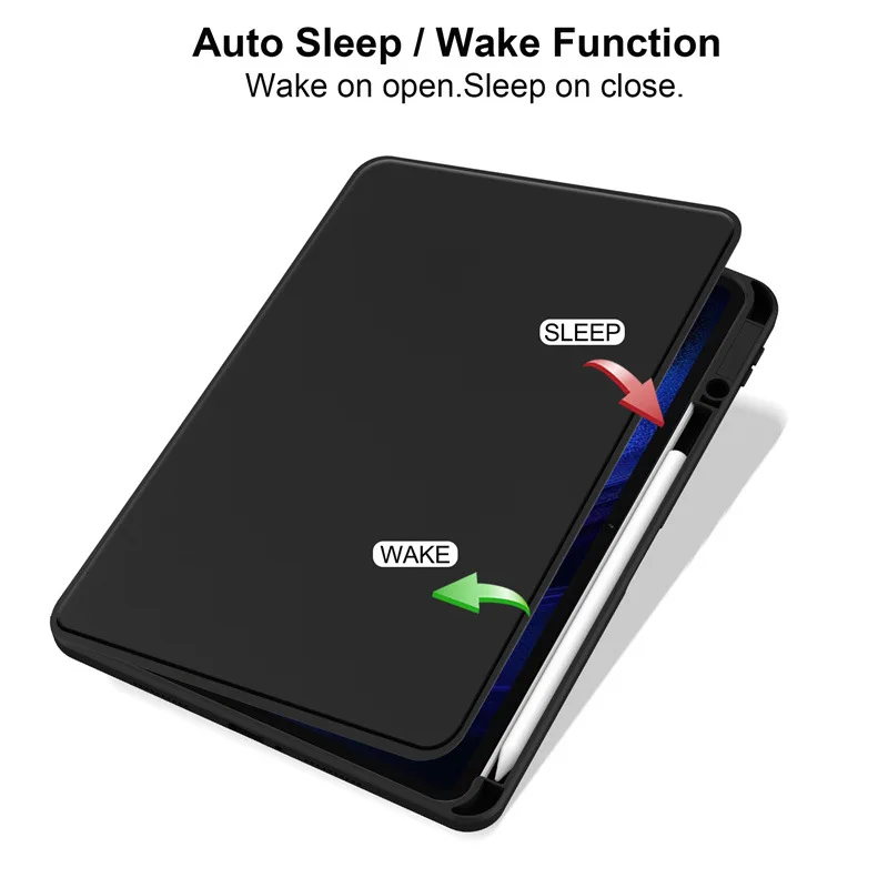 Para Redmi pad 10,6 Funda Redmi pad SE 11 con Funda para lápiz Xiaomi Mipad 6 5 11 7 PRO 11,2 6s 12,4 Max 12,1 cubierta de rotación - imagen 3