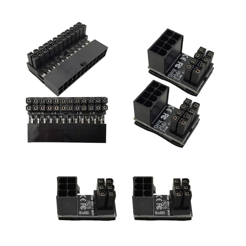 Interfaz cambiador de dirección/convertidor, para adaptador de corriente 3070/línea de módulo/interfaz de alimentación de tarjeta gráfica/placa base ATX24pin