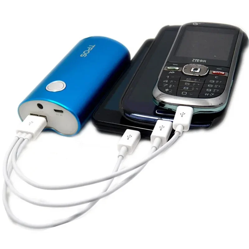 Multi-handset que carga el cable cargador micro USB 3 en 1 para teléfonos Android 0,2 M - imagen 5