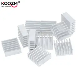 Disipador de Calor Aluminio 14x14x6mm para Chips Electrónicos